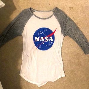 NASA long sleeve thin shirt
